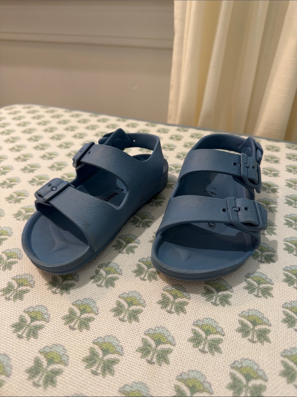 Birkenstock Kids Blue Adjustable Strap Sandals